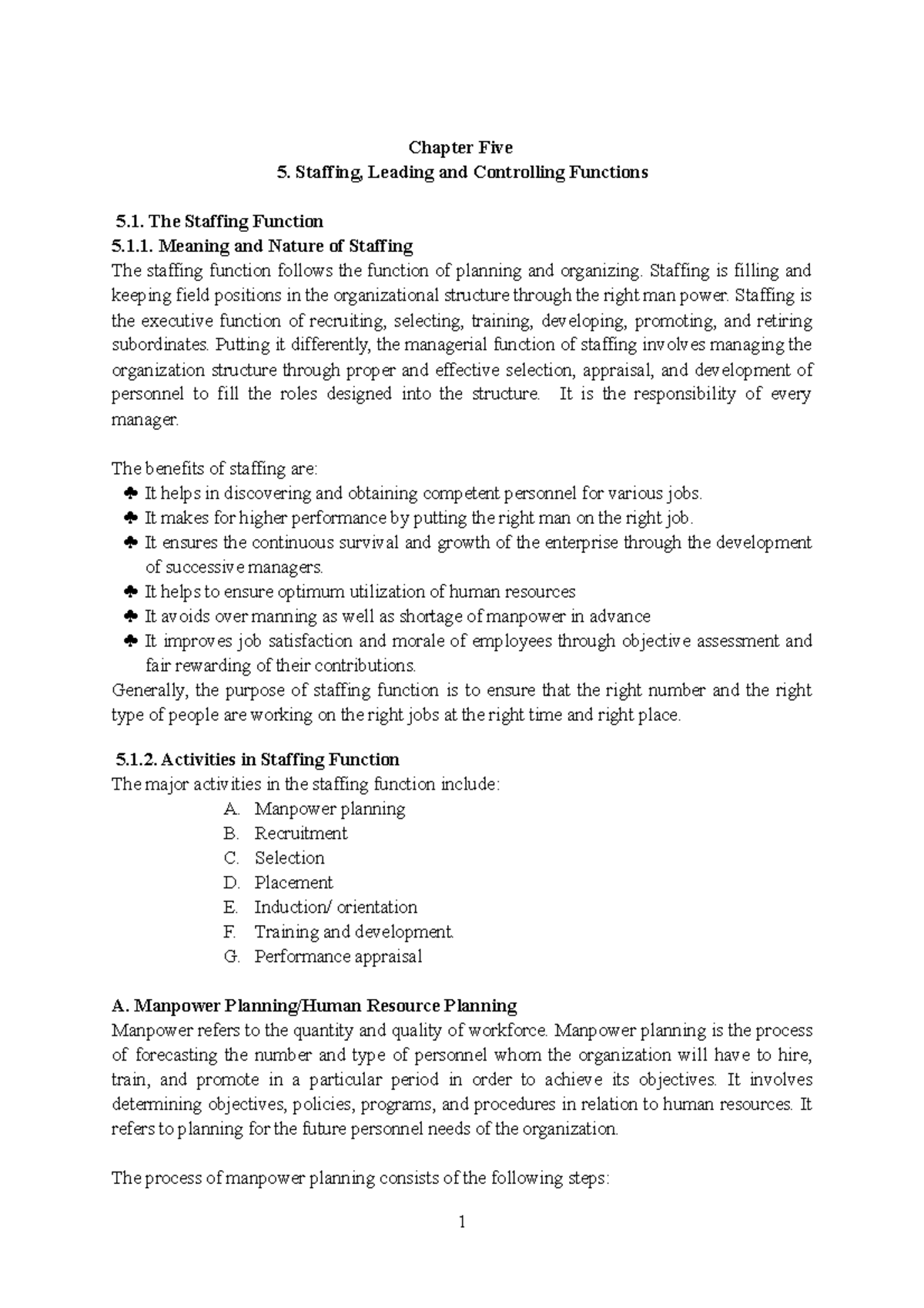 THE Staffing Function - it provides information how to manage an ...