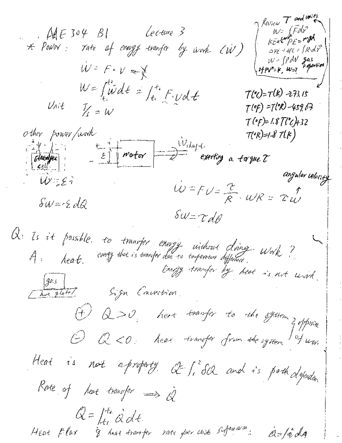 ME304A2 Lecture 3 - This are the notes of the engineering course on ...