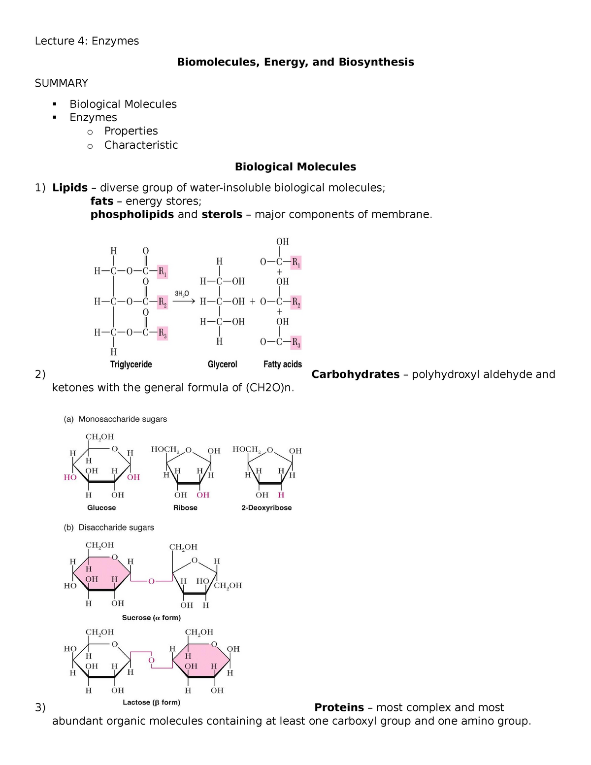 BIO108 Lecture 4 Enzymes- How They Work - Lecture 4: Enzymes ...