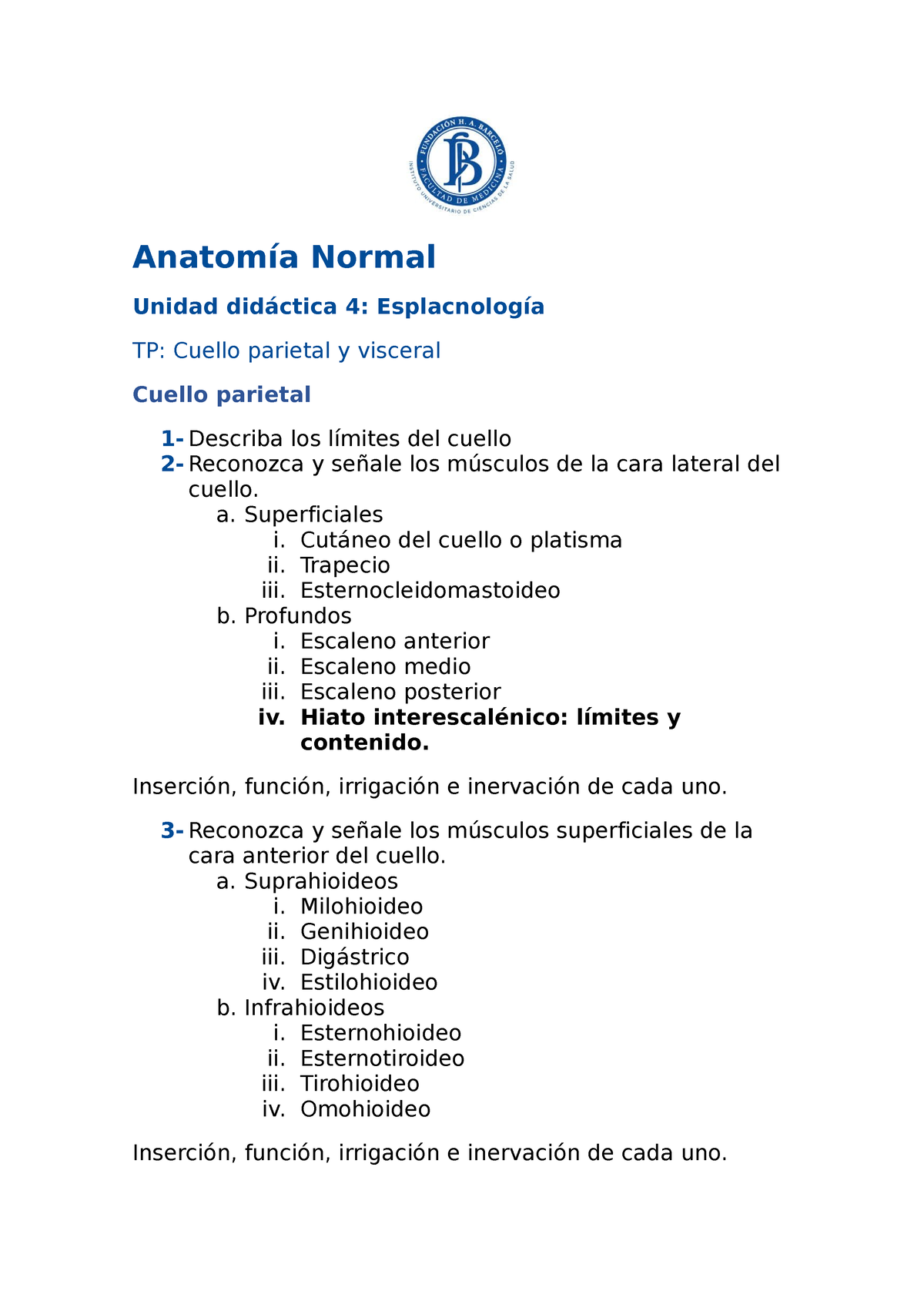 Guia TP 24 Lab - Anatomía Normal Unidad Didáctica 4: Esplacnología TP ...