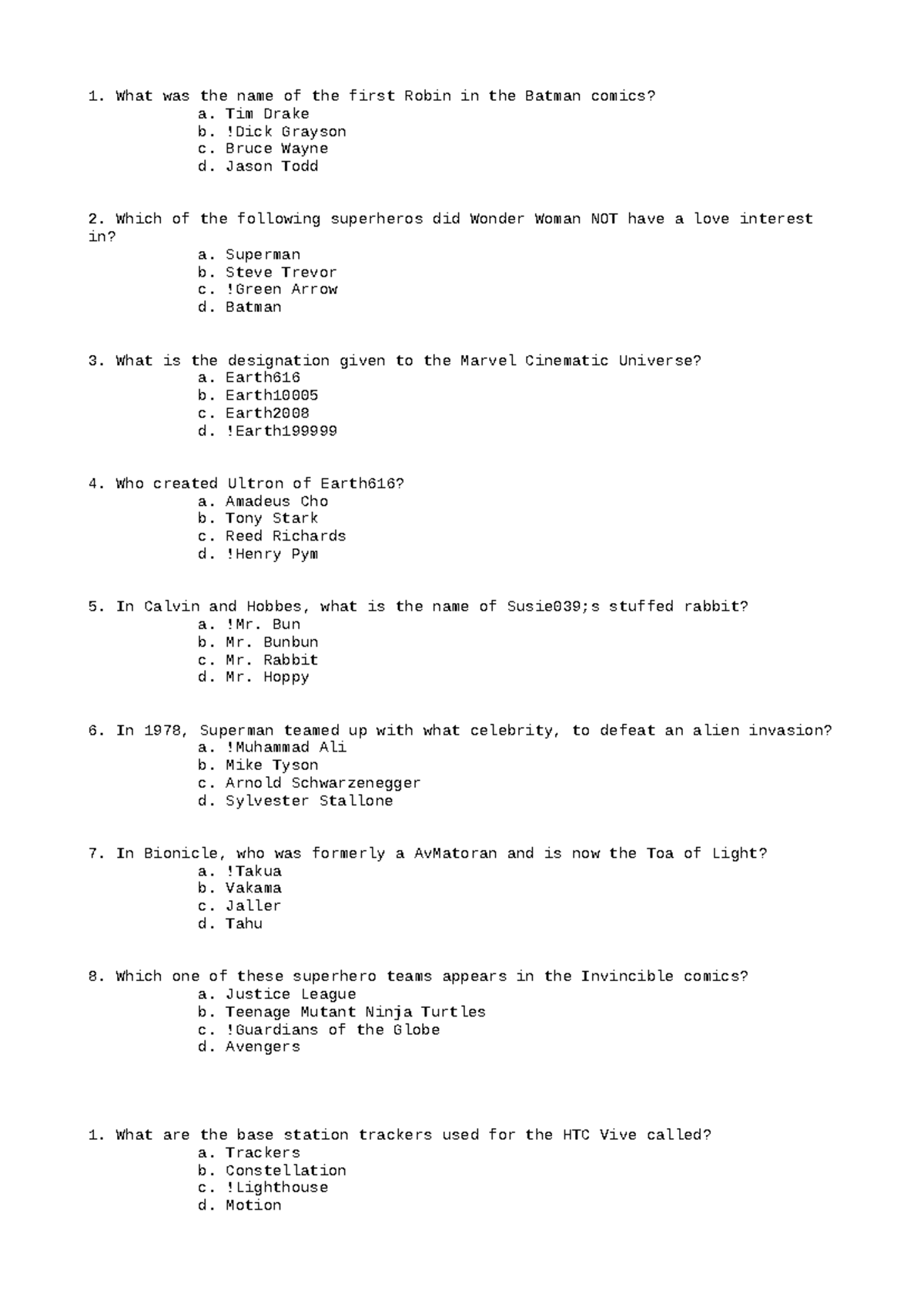 Math Answers Spring 2021 3 - What was the name of the first Robin in ...