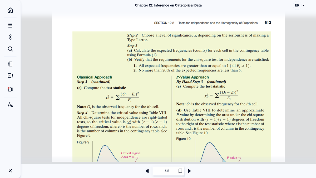 MP613 - page 613 - MATH 235 - 613 Chapter 12: Inference on Categorical ...