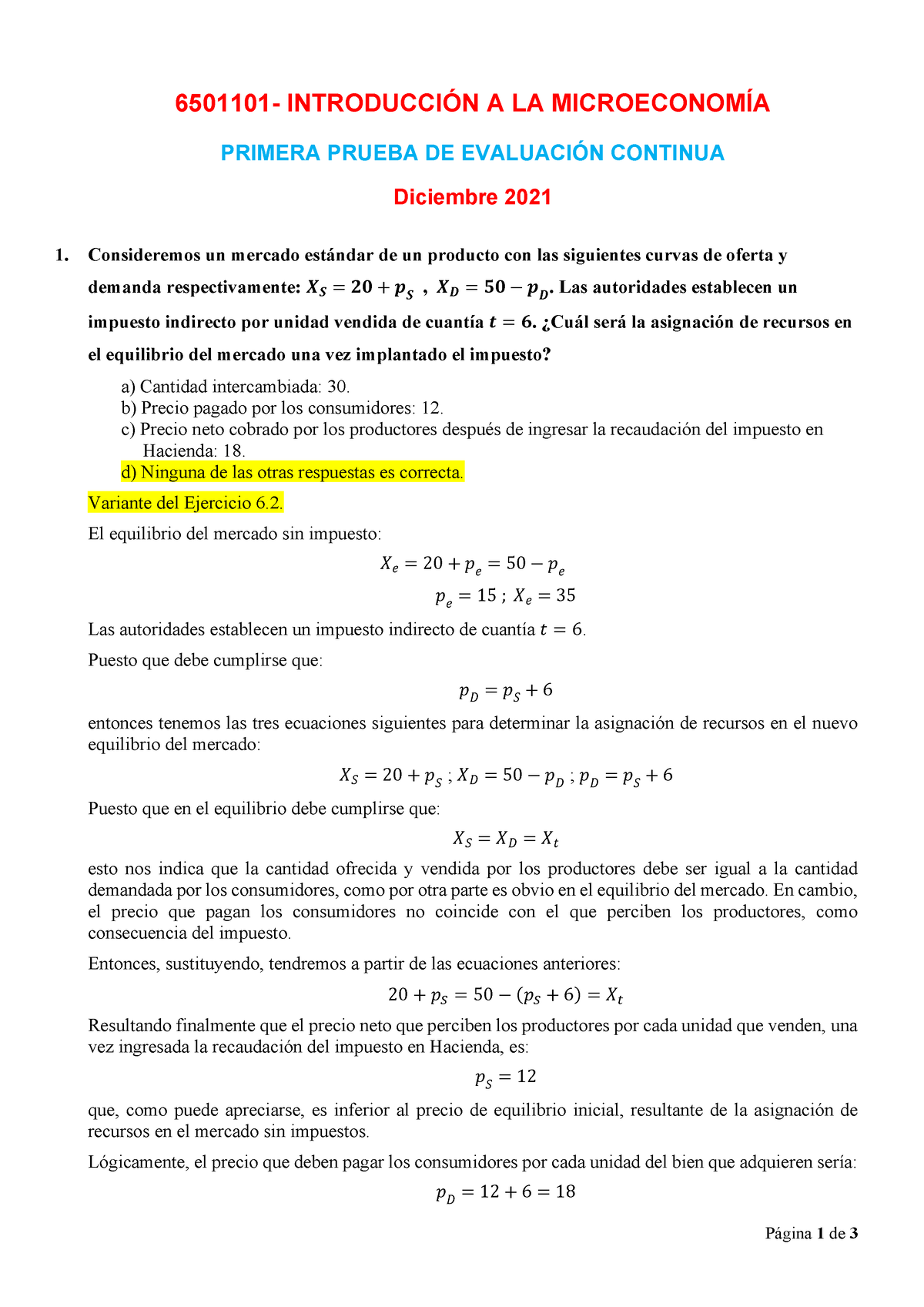 PEC 1 Soluciones 2021 - Página 1 De 3 6501101- INTRODUCCIÓN A LA ...