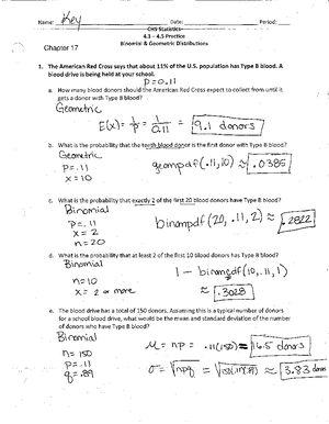 12 Days Of Statistics - AP STATISTICS: Worksheet Chapter 8 Name