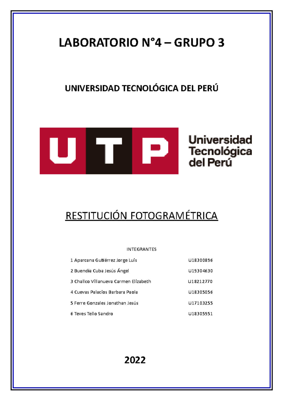 Laboratorio N4 - Espero Les Pueda Ayudar........ - LABORATORIO N°4 ...