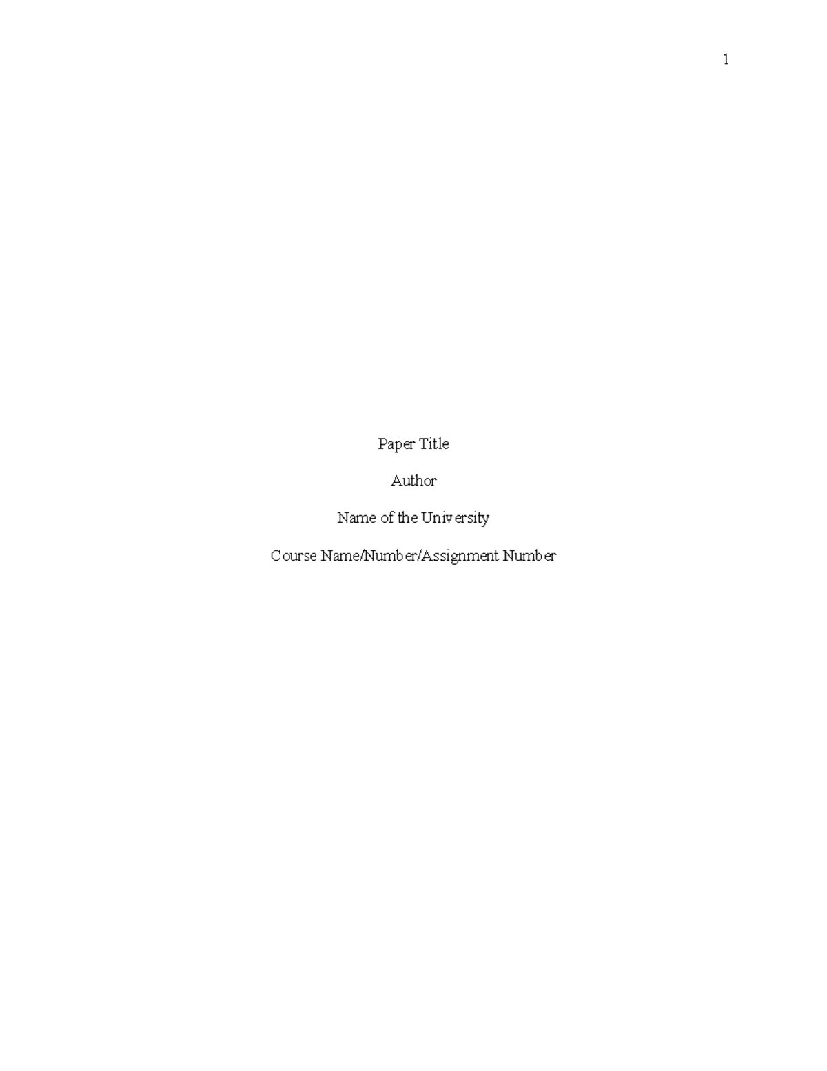HCM505 CTfin - assignments - Paper Title Author Name of the University ...
