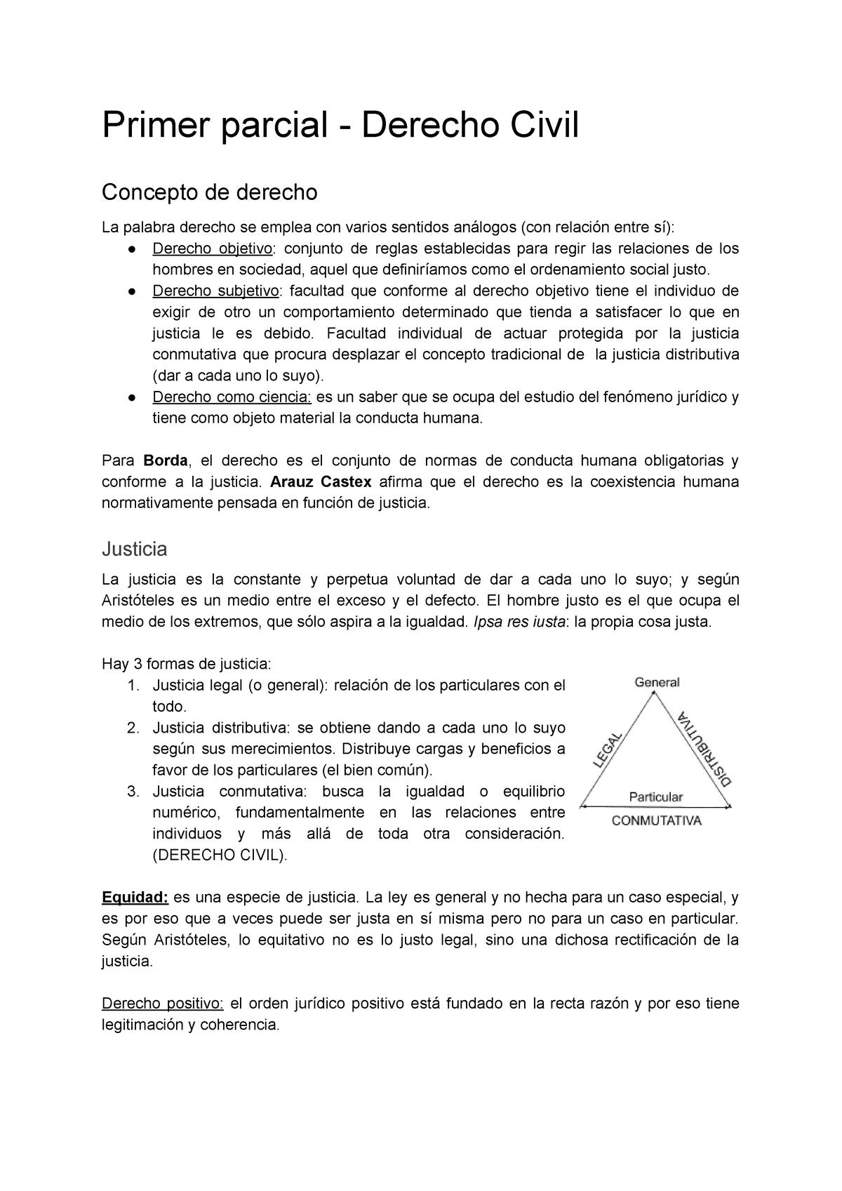 Derecho Civil - Primer Parcial - Primer Parcial - Derecho Civil ...