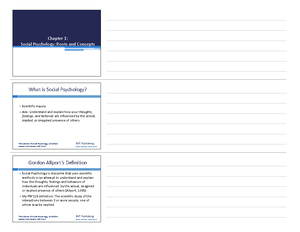 Soc study guide chapter 6 and 7 - Chapter 6: Socialization Throughout ...