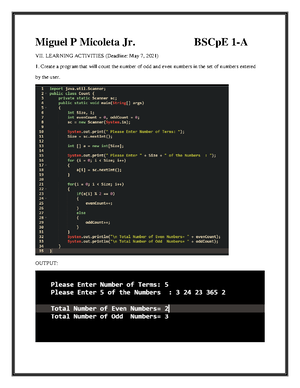 Module 3 DONE - It contains Programming problems and it has solutions ...