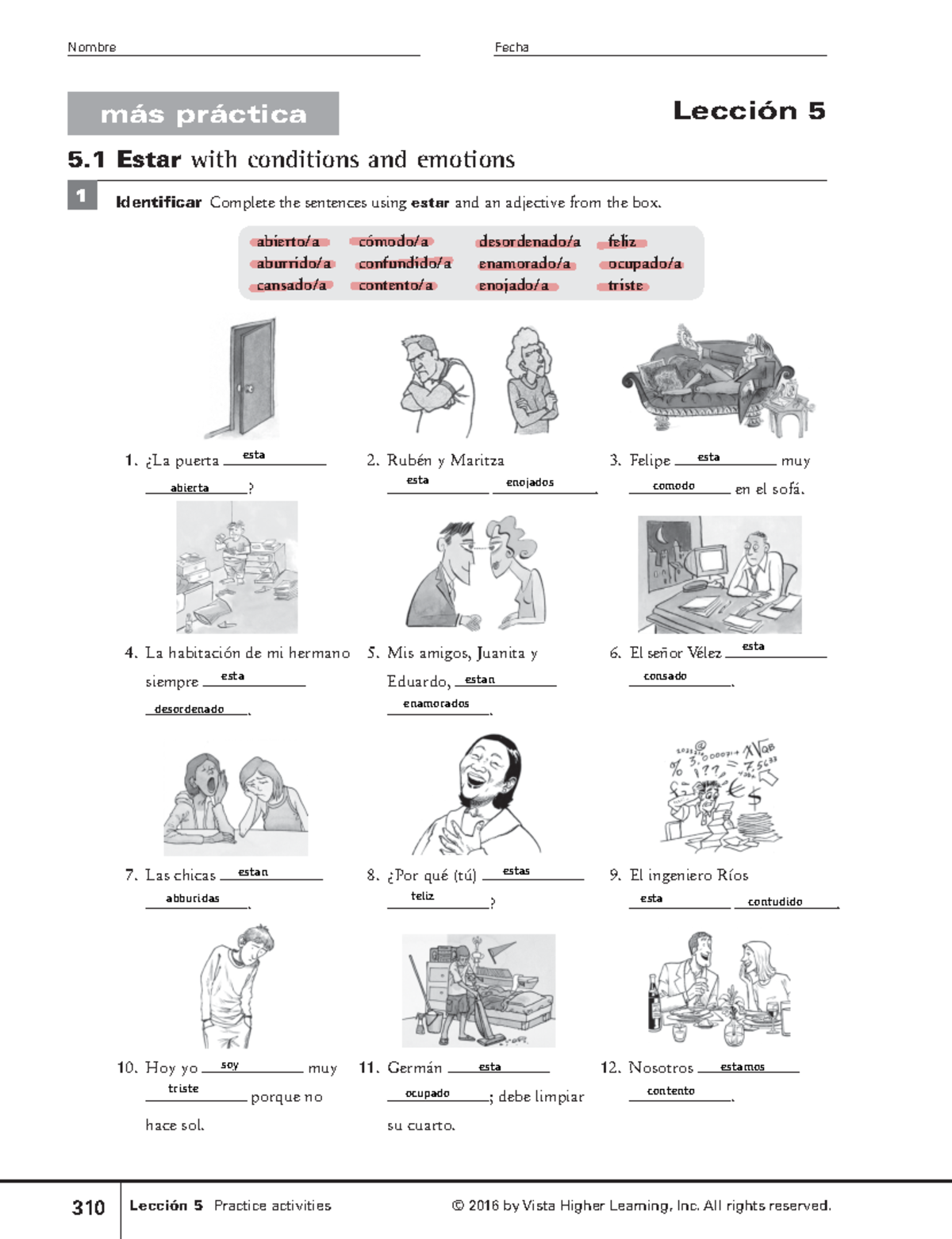 5-1-estar-with-conditions-and-emotions-m-s-pr-ctica-identificar