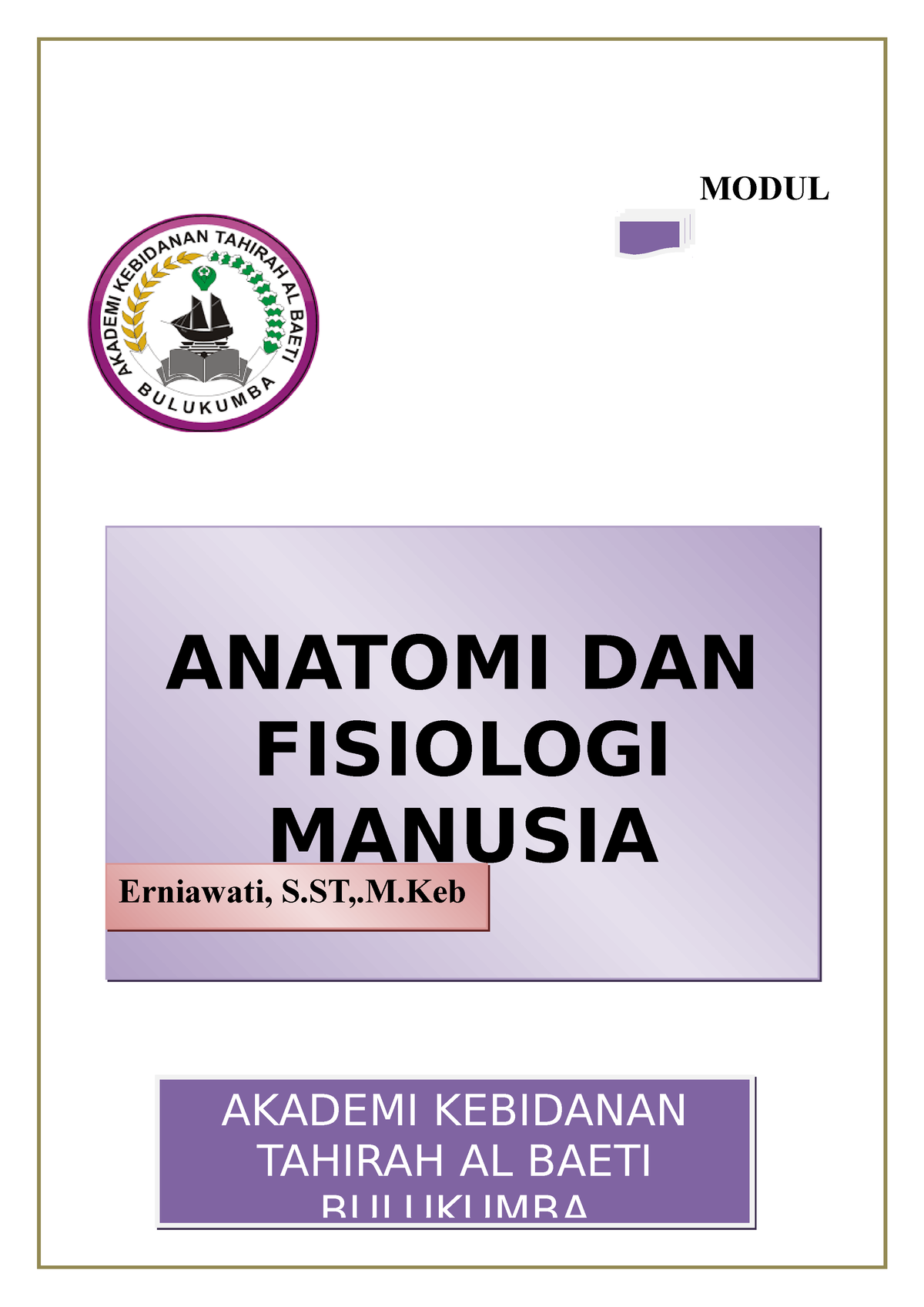 2 - Makalah Atonomi Manusia - MODUL ANATOMI DAN FISIOLOGI MANUSIA ...