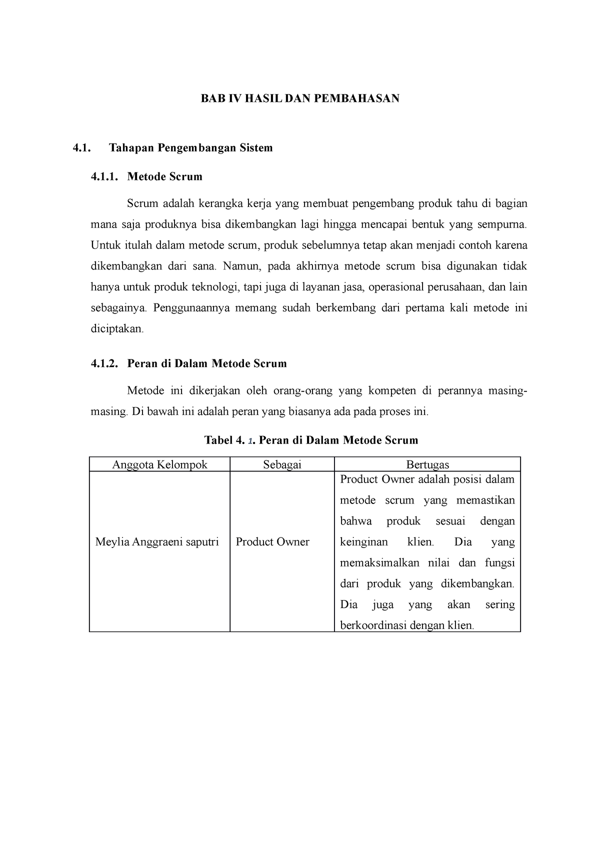 BAB IV Hasil DAN Pembahasan Sementara - BAB IV HASIL DAN PEMBAHASAN ...