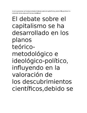 U6 Guía De Lectua De Debates 1 Guía De Lectura Debates