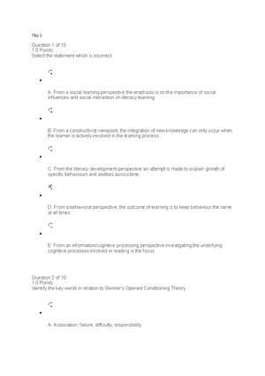 [Solved] Assessment of learner needs describe how you would assess the ...