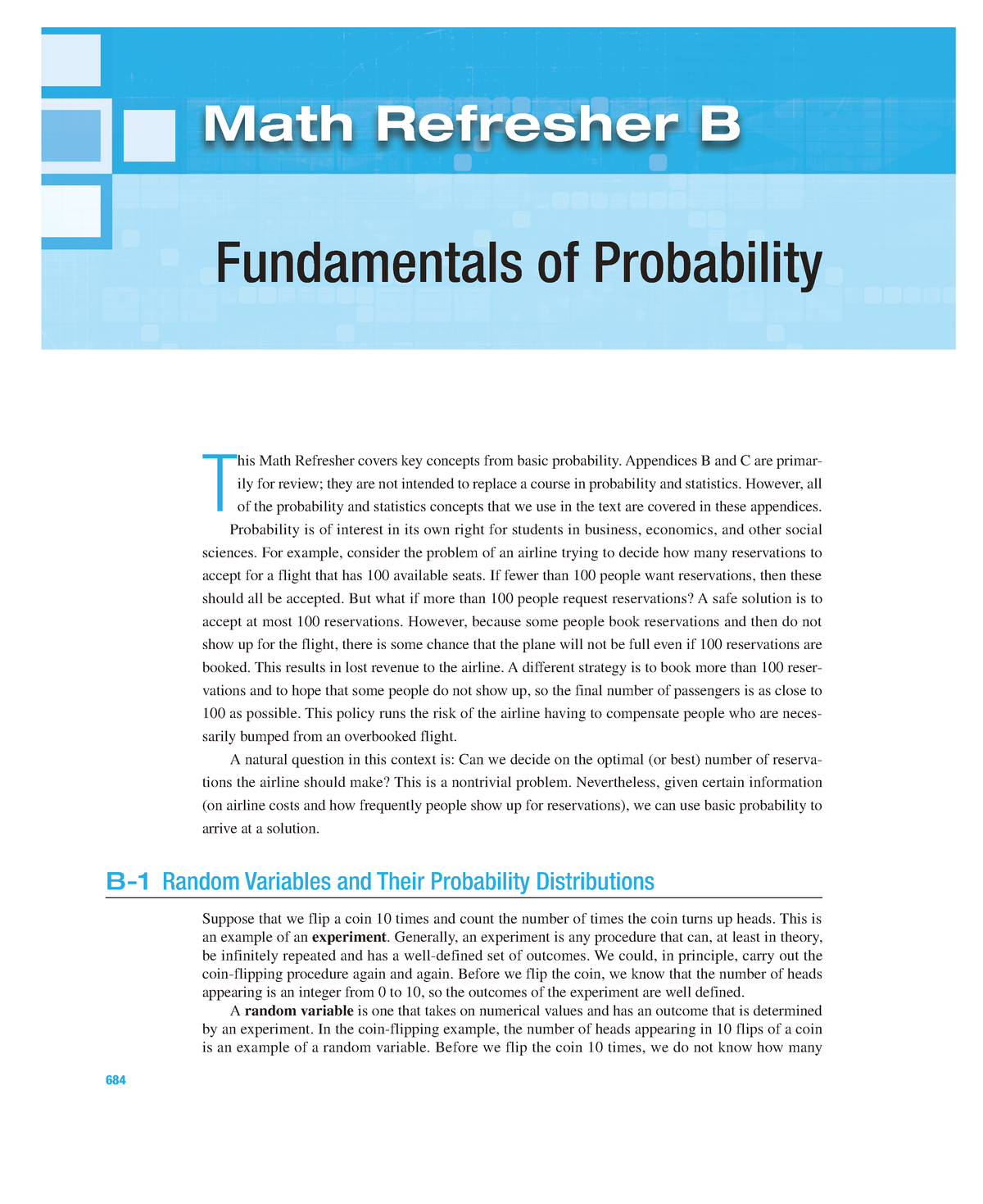 statistics refresher assignment