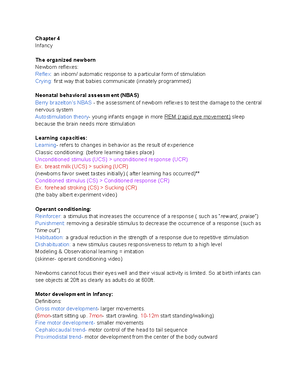 Developmental Psychology Chapter 1 Notes - Chapter 1 History, Theory ...