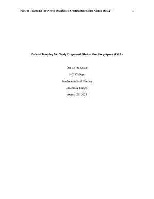STI Notes Ch 69 - 1st year - Concepts of Care for Patients with ...