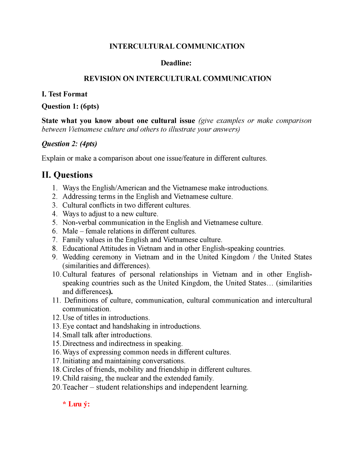 research paper local community and intercultural communication assignment