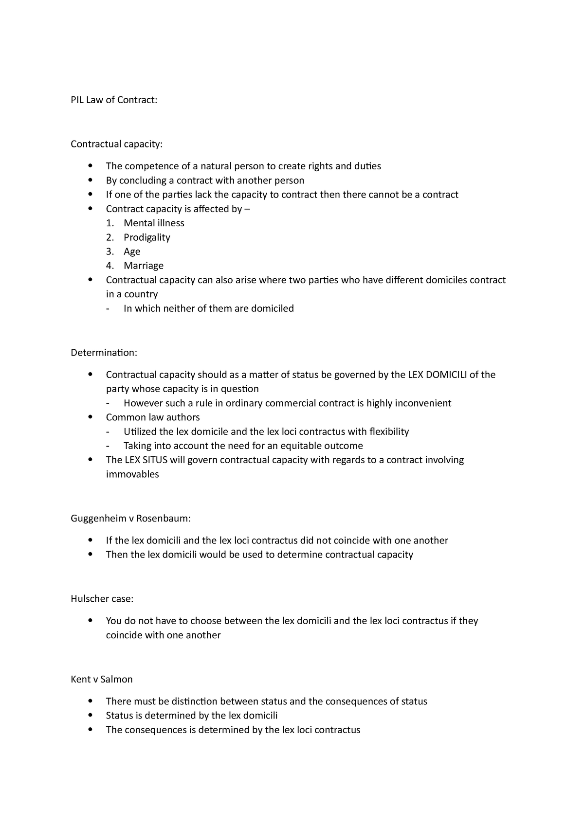 PIL Law of Contract - Proper notes that will make you pass one time ...