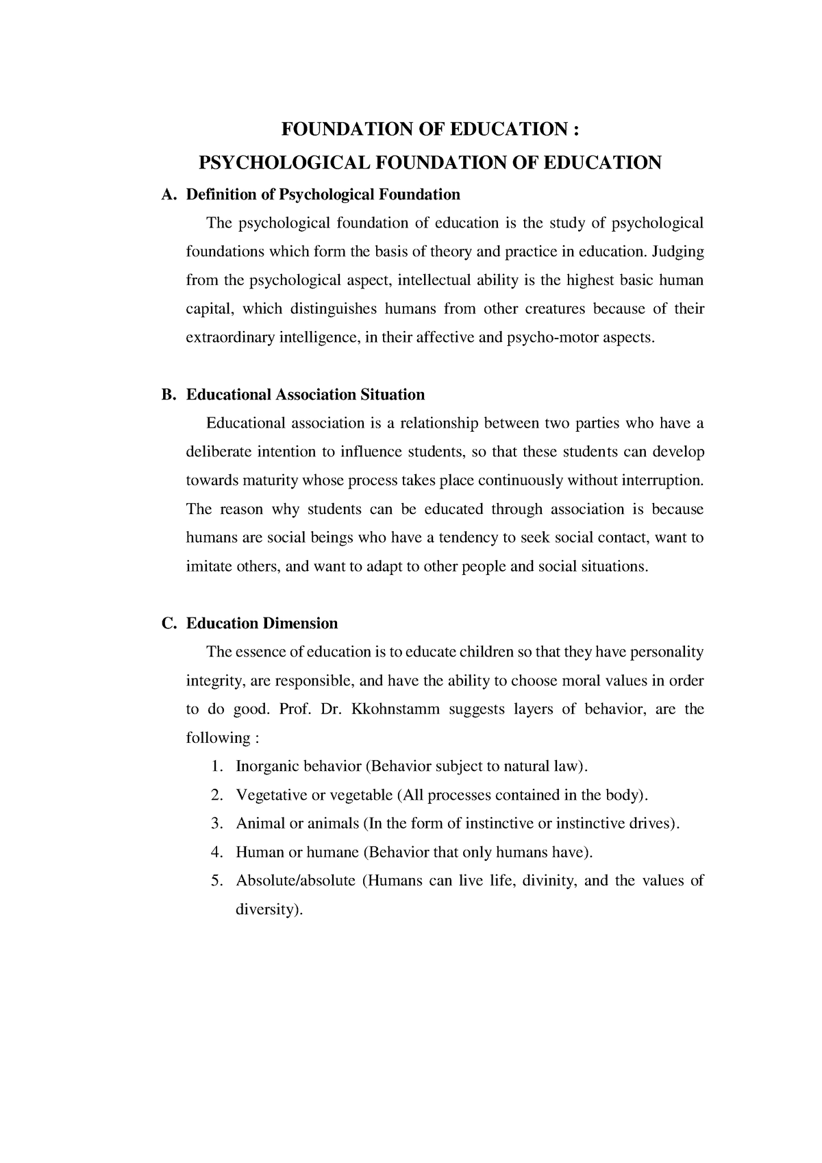 Foundation Of Education Psychological Foundation Of Education   Thumb 1200 1697 