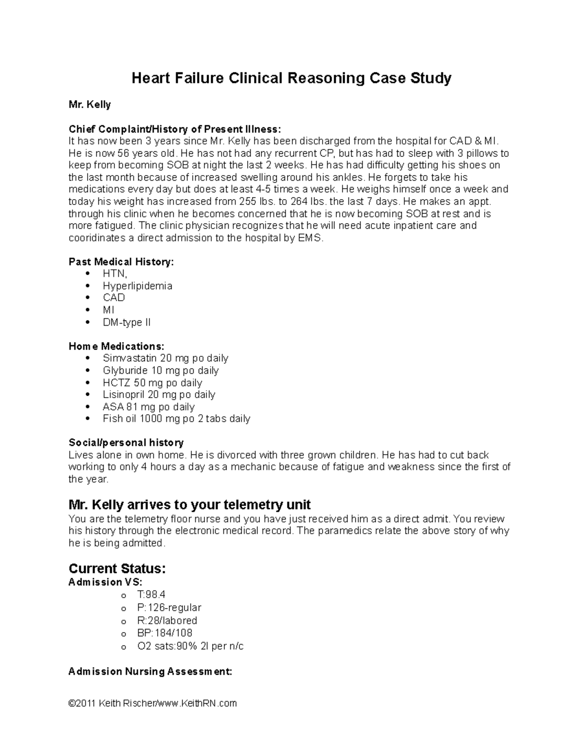 video case study heart failure