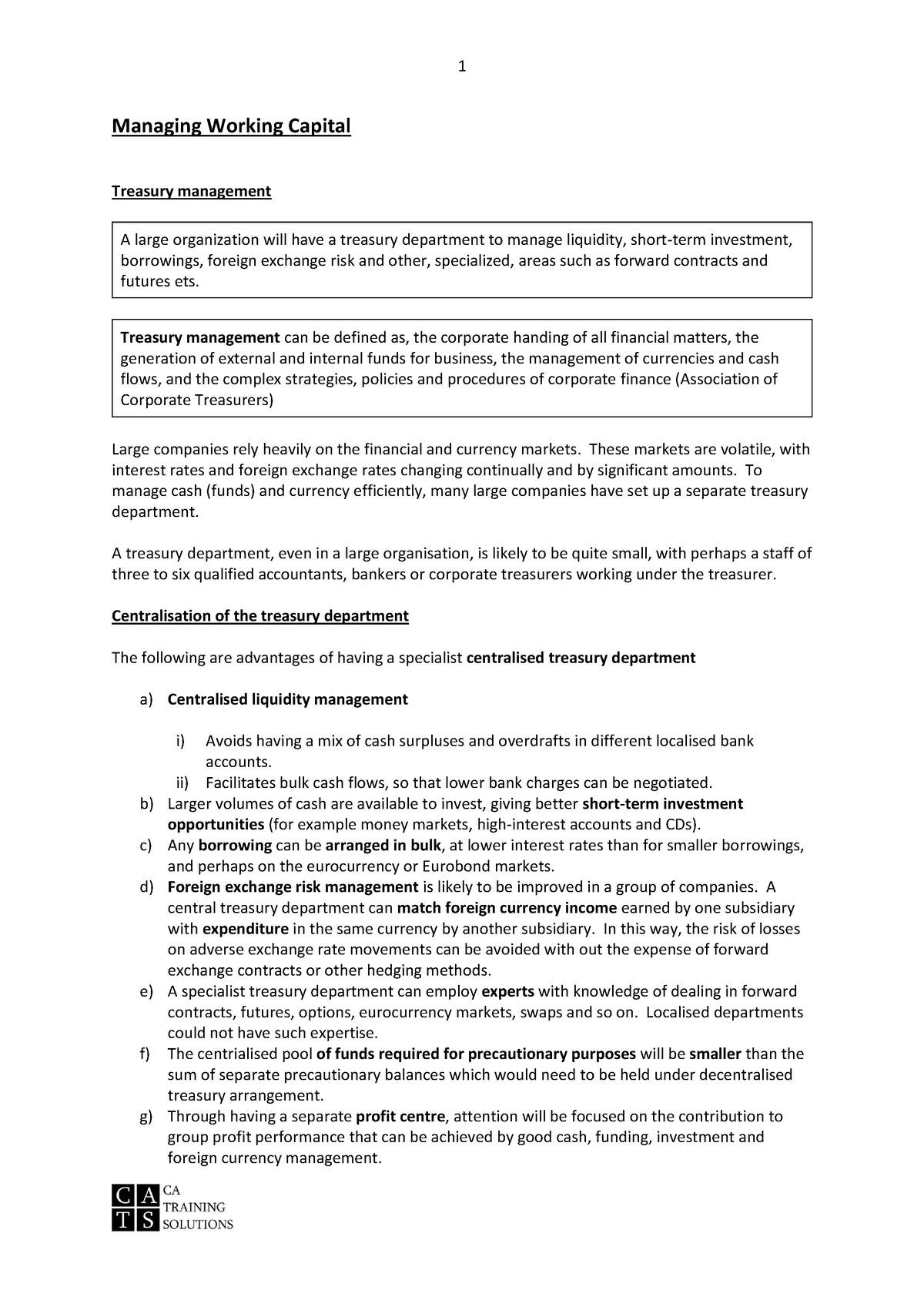 working-capital-policy-managing-working-capital-treasury-management-a