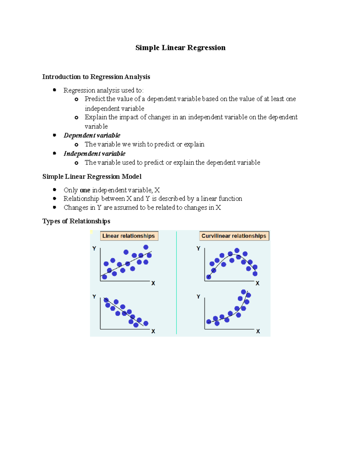Linear Regression Explained