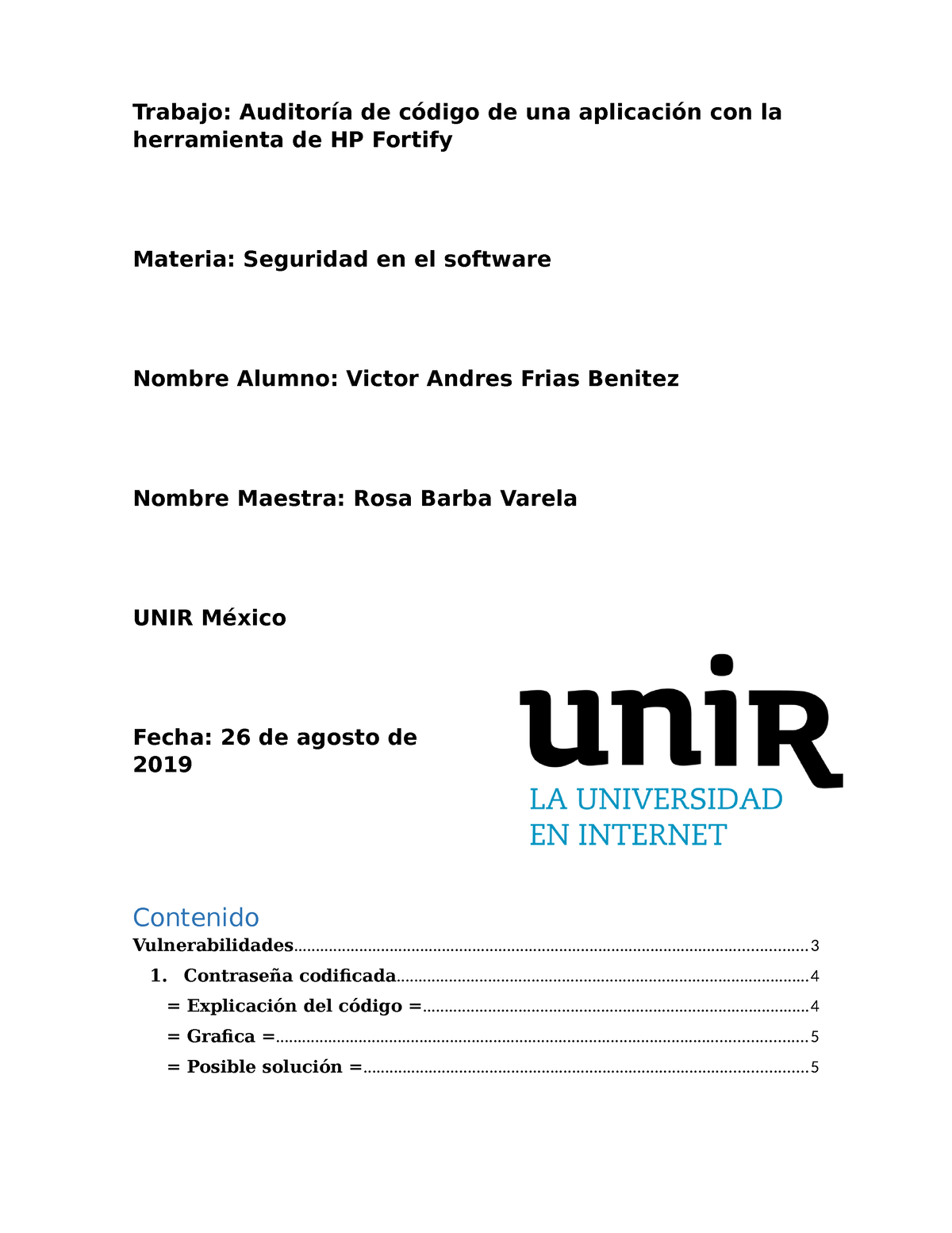 Auditor A De Digo De Una Aplicaci N Con La Herramienta De HP Fortify ...