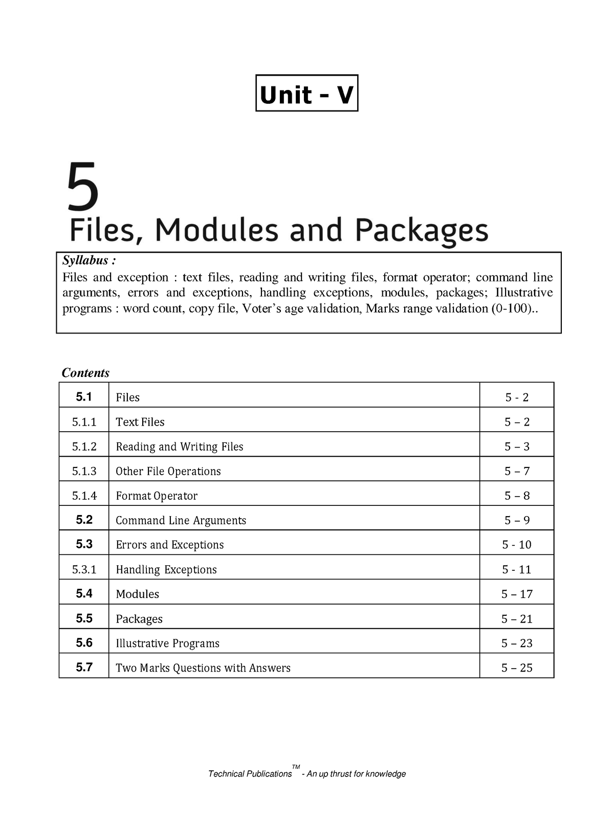 R2021- GE3151-PSPP-Unit-5 - Problem Solving And Python Programming 1 ...