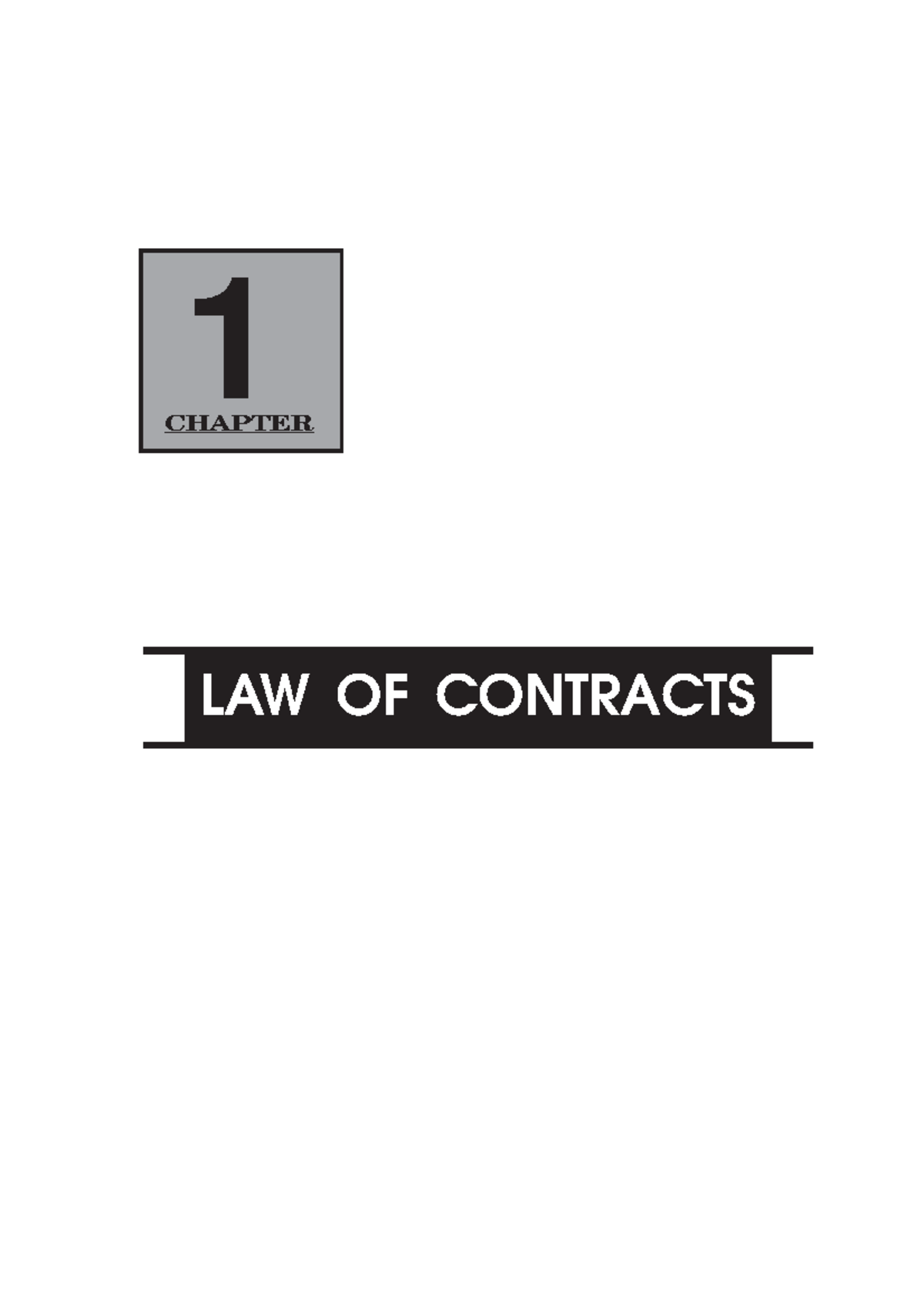 Contract Law - Bvhihjkl - 1 CHAPTER LAW OF CONTRACTS 2 Business Law ...