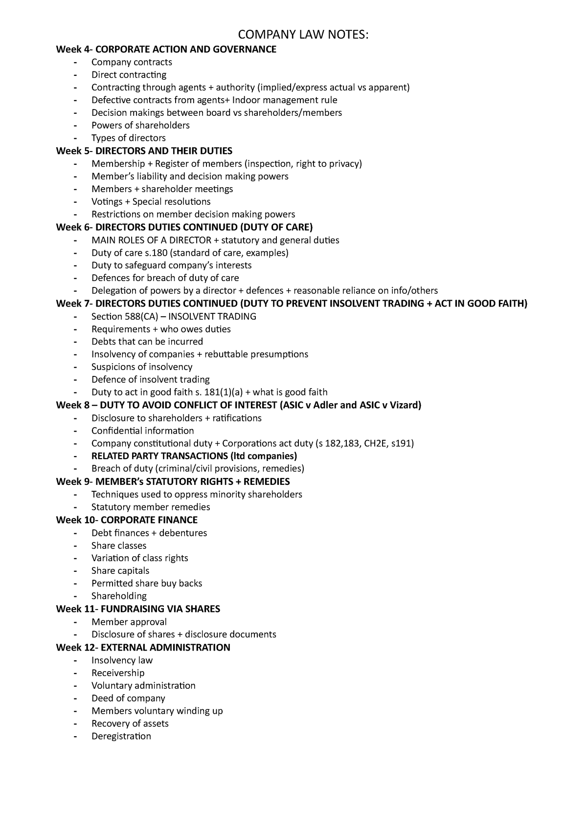 company-law-notes-company-law-notes-week-4-corporate-action-and