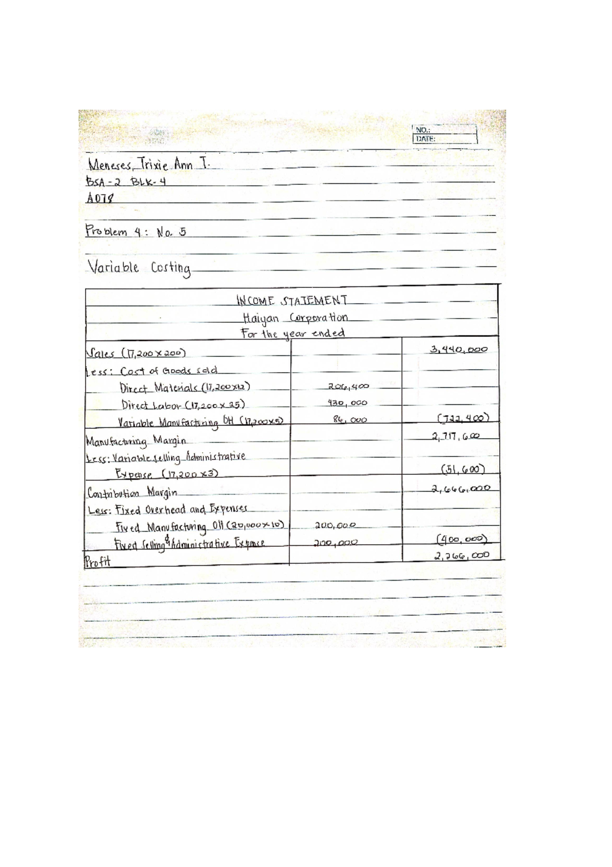 Proforma - Bachelor Science in Business Administration - Studocu