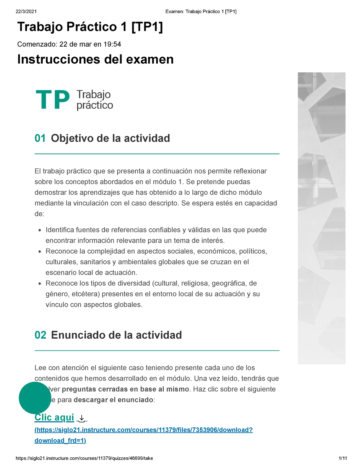 Examen Trabajo Práctico 1 [TP1] ECONOMIA - Trabajo Práctico 1 [TP1 ...