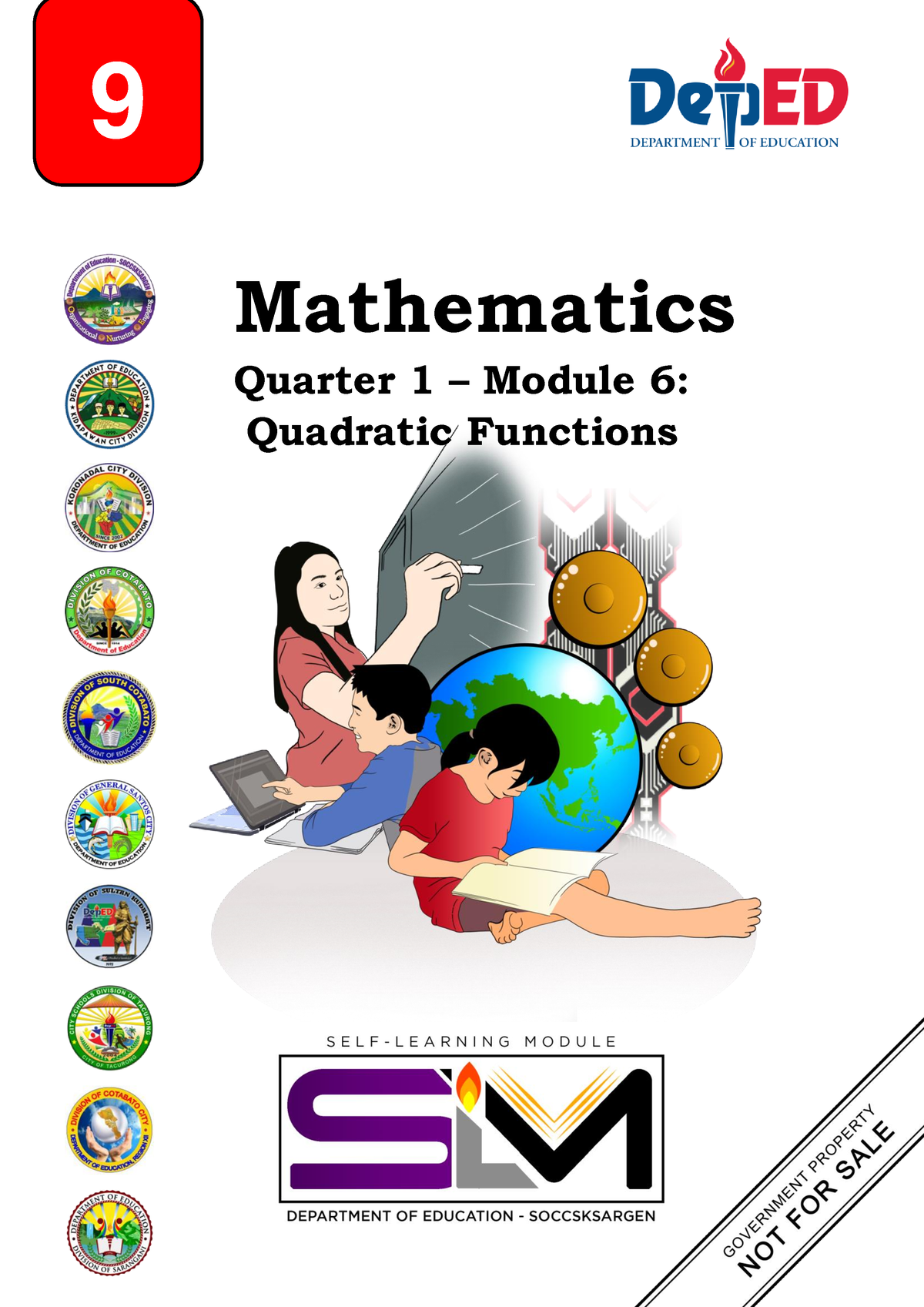 Q1M6 Final Mathematics 9 Q1 Module 6 Quadratic Functions v1.0.0 ...