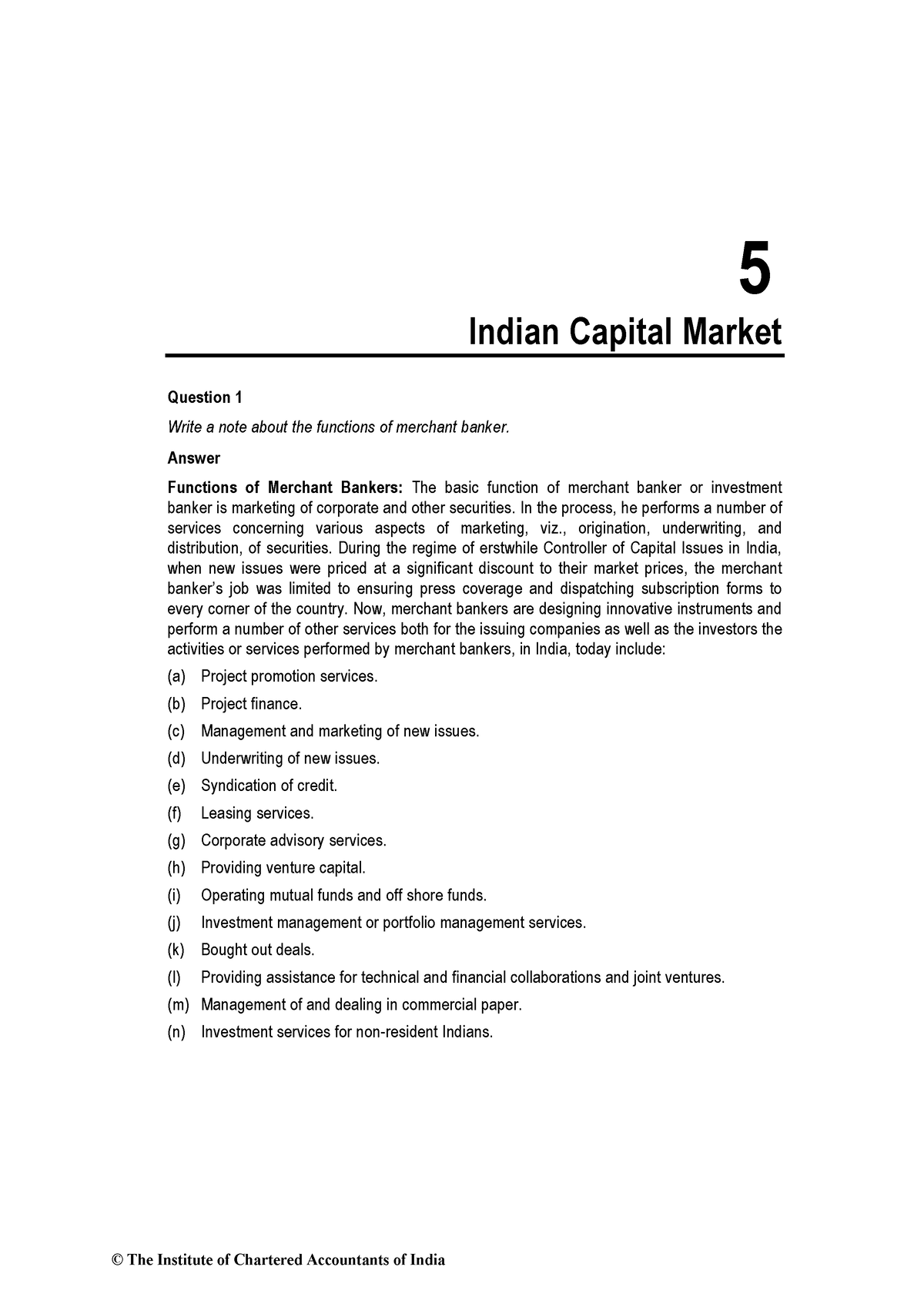 strategic-financial-management-5-indian-capital-market-question-1