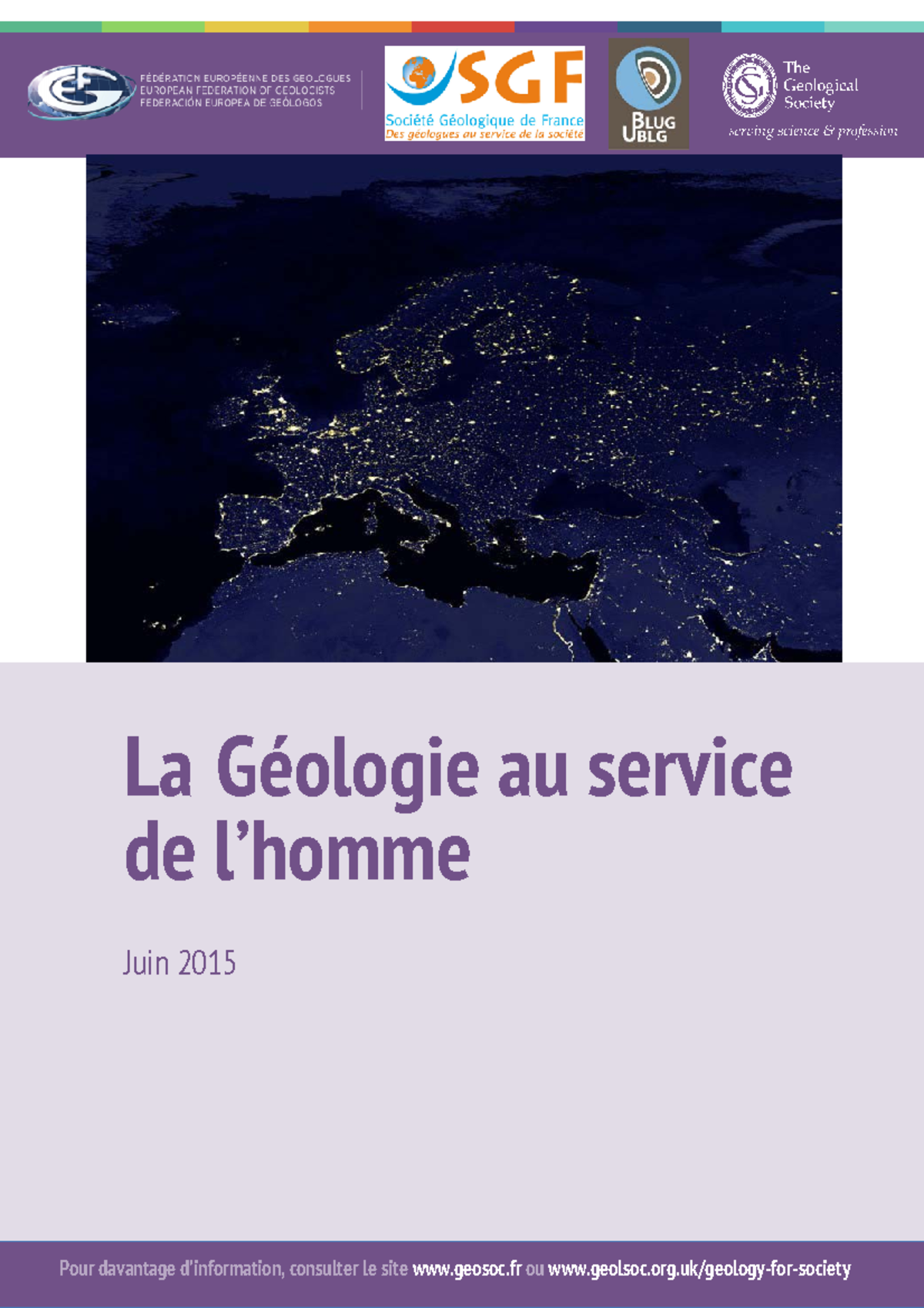 Géologie au service de l Homme - Pour davantage d’information ...