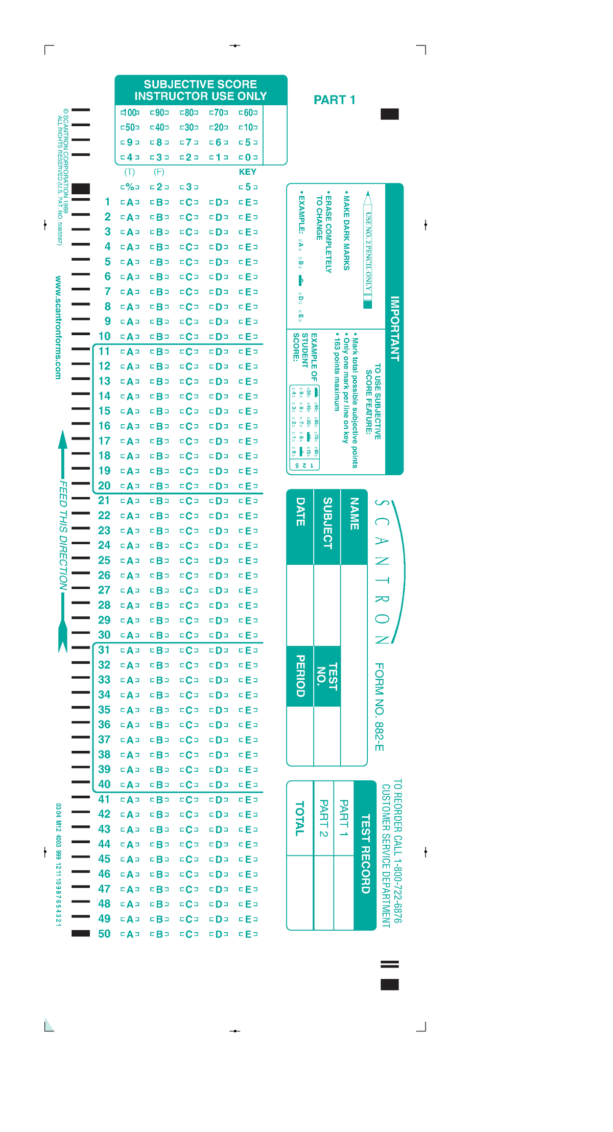 scantron-for-practice-only-all-rights-reserved-u-pat-no-5085587