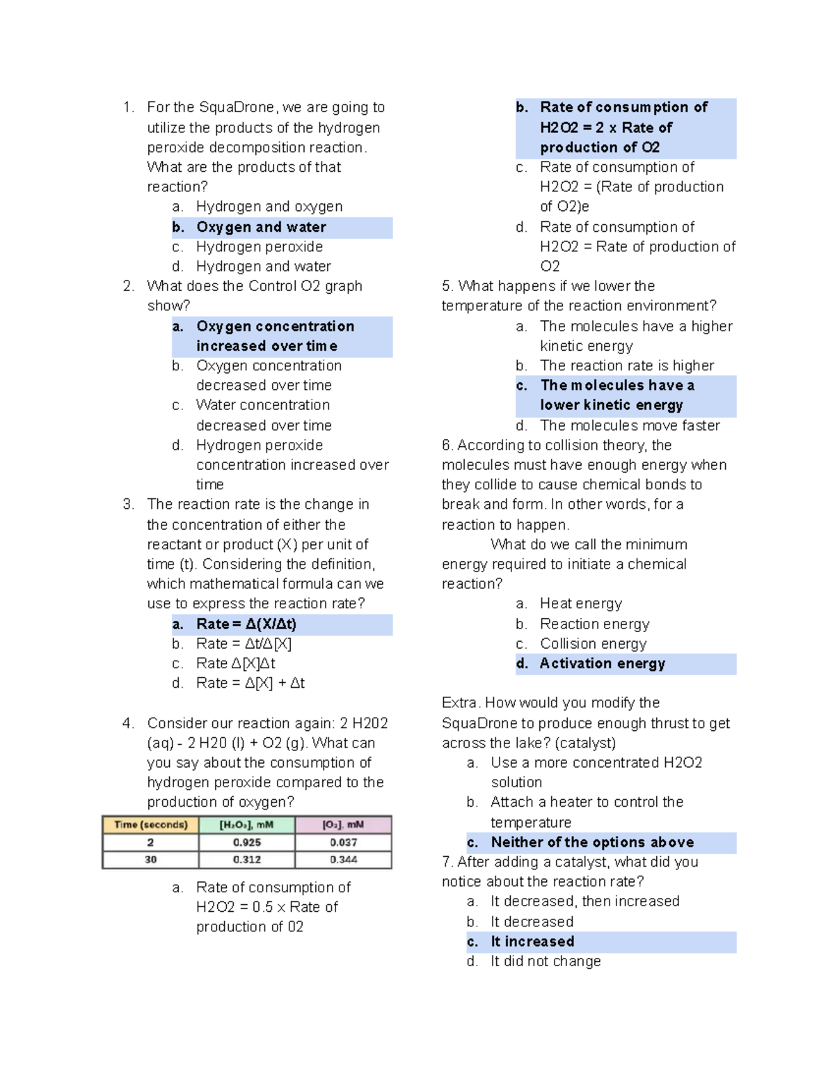 Labster Q&A Reaction For the SquaDrone, we are going to