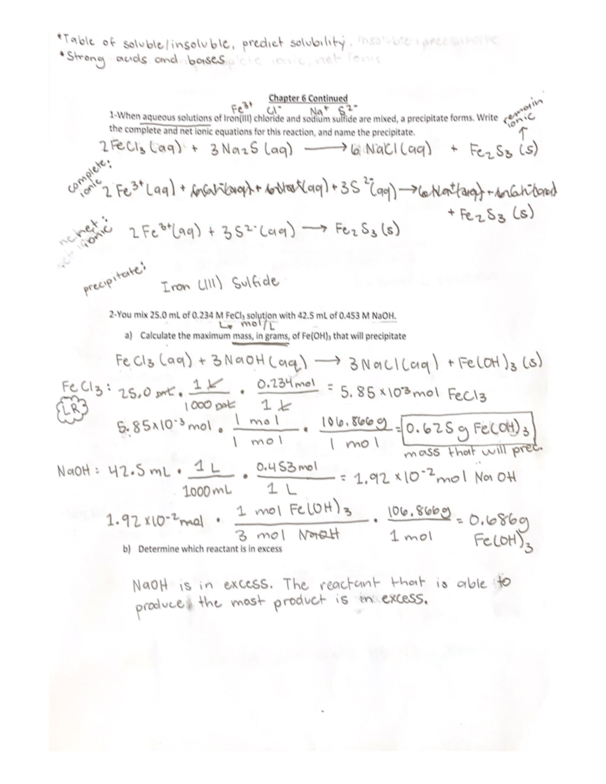 Chapter 6 Cont 2 - Notes - CHEM 120 - Studocu