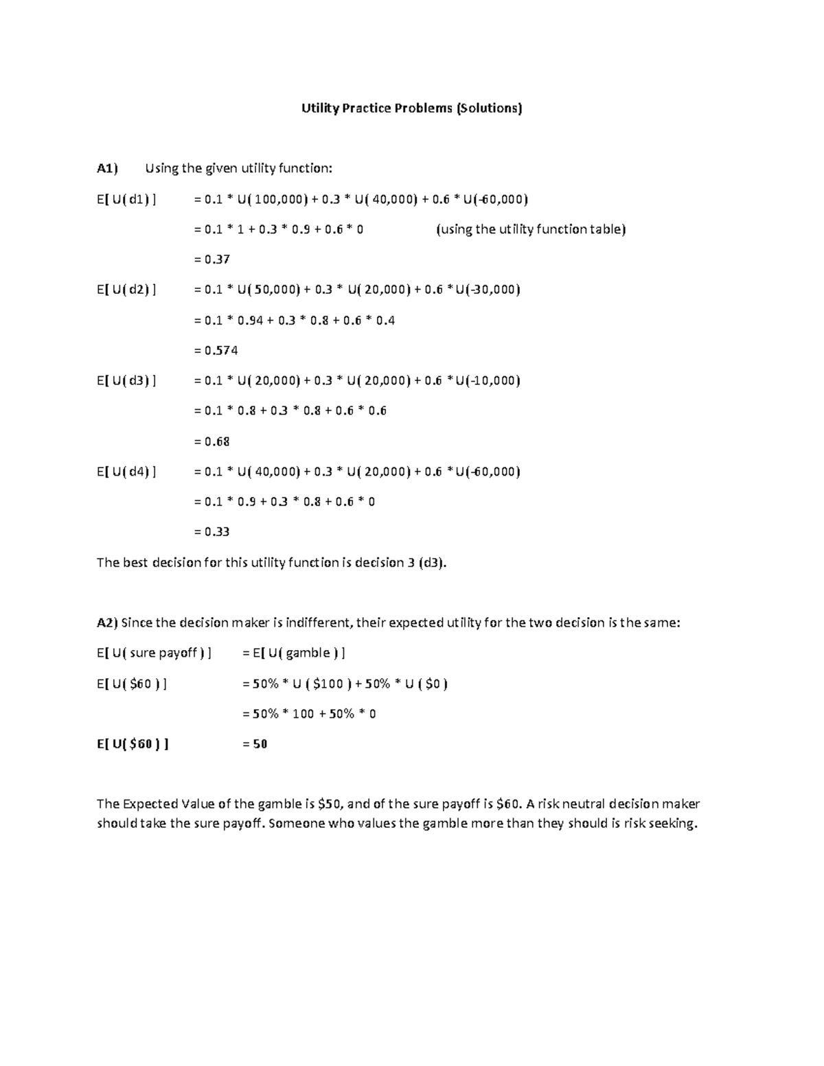 Solutions Utility v2 - Do this practice work for an easy a in the ...
