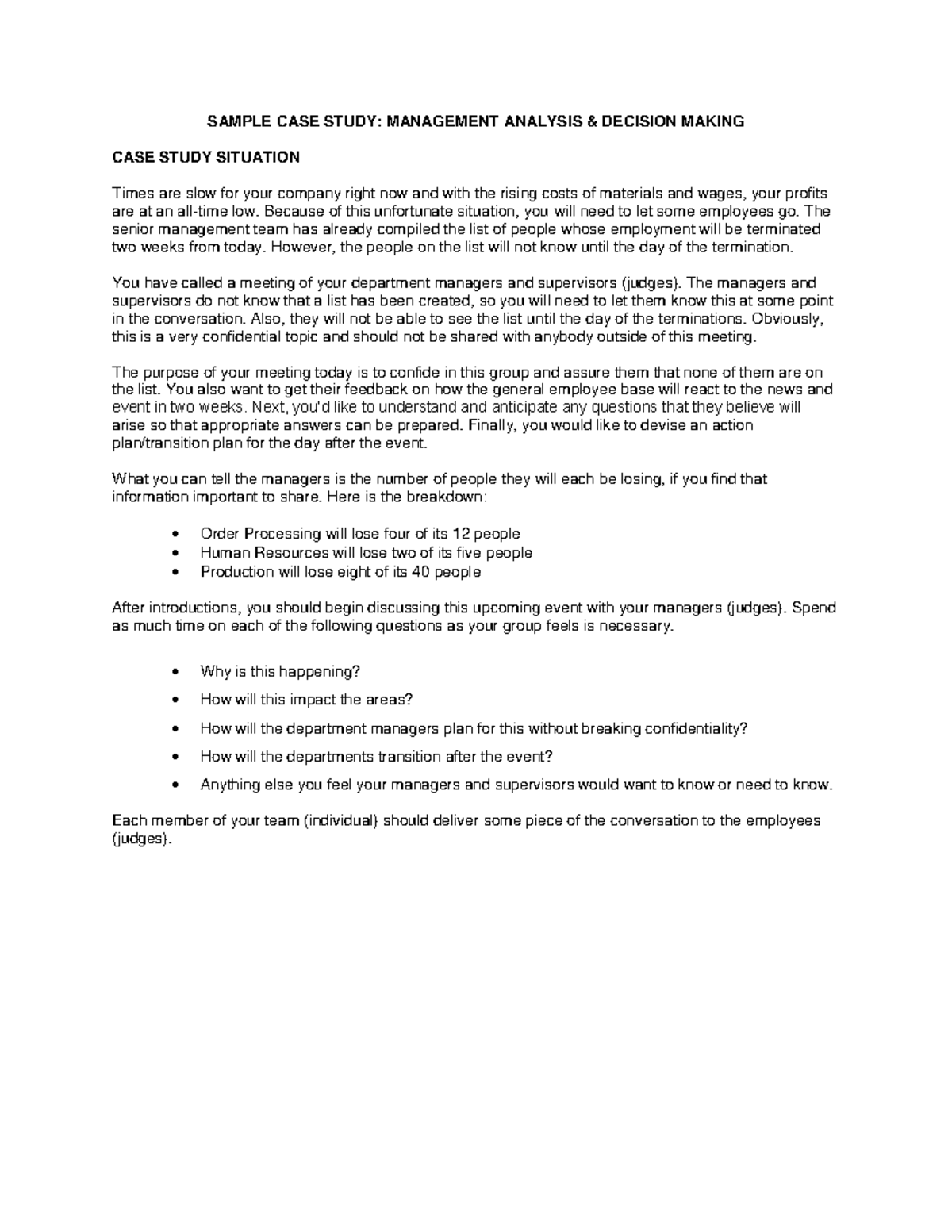 Casestudymanagementanalysisdecisionmaking 150504052029 conversion ...