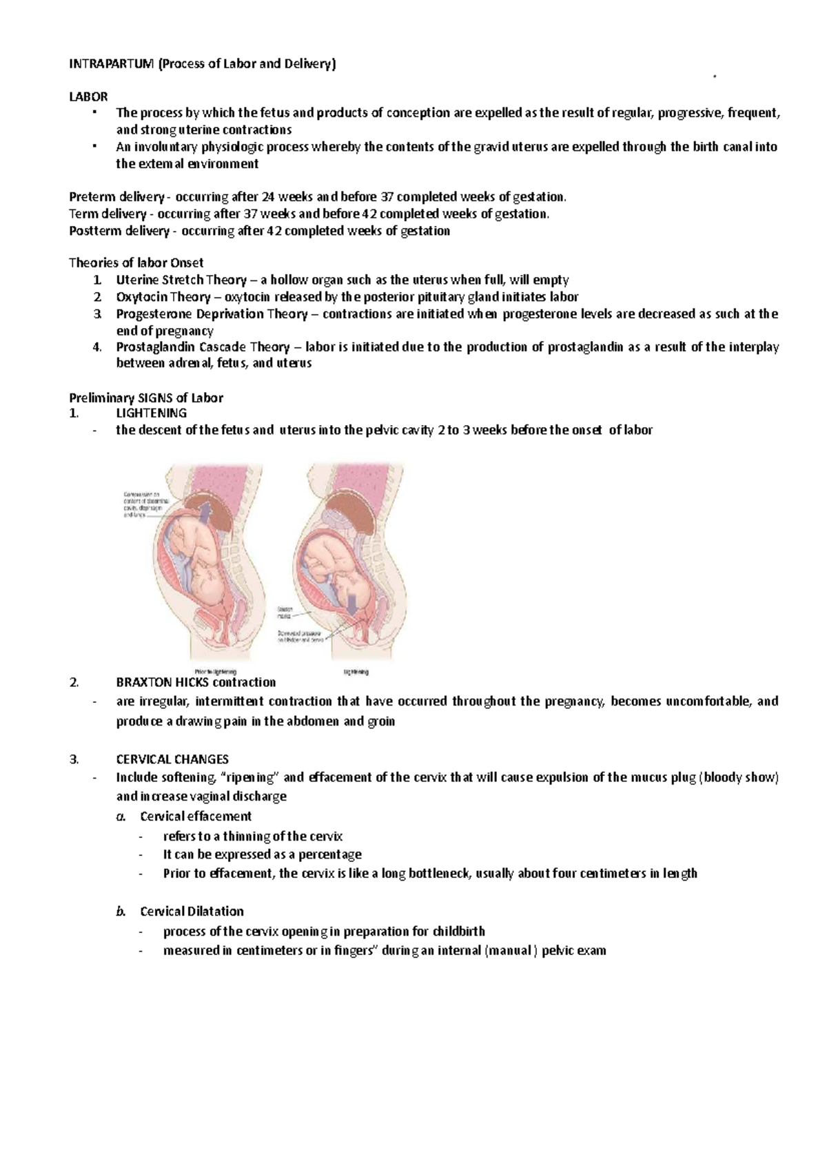 Intrapartum-process-of-labor-and-delivery compress - INTRAPARTUM ...
