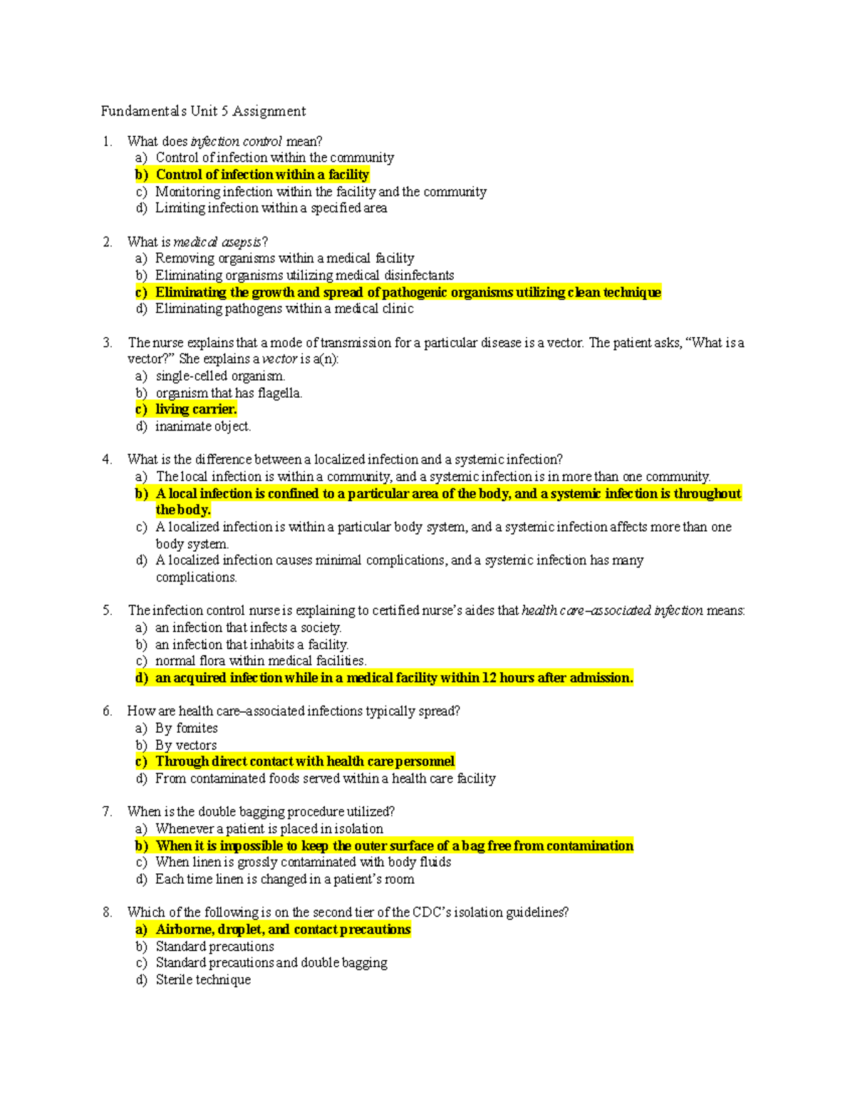 Fundamentals Unit 5 Assignment Fundamentals Unit 5 Assignment What