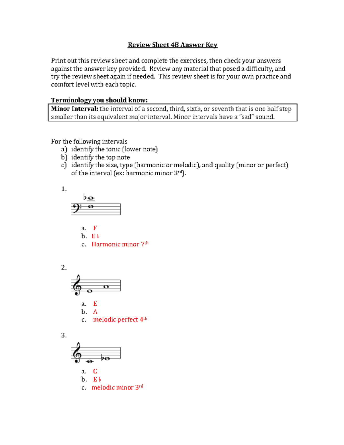 Review Sheet 4B Answer Key - Review Sheet 4B Answer Key Print Out This ...