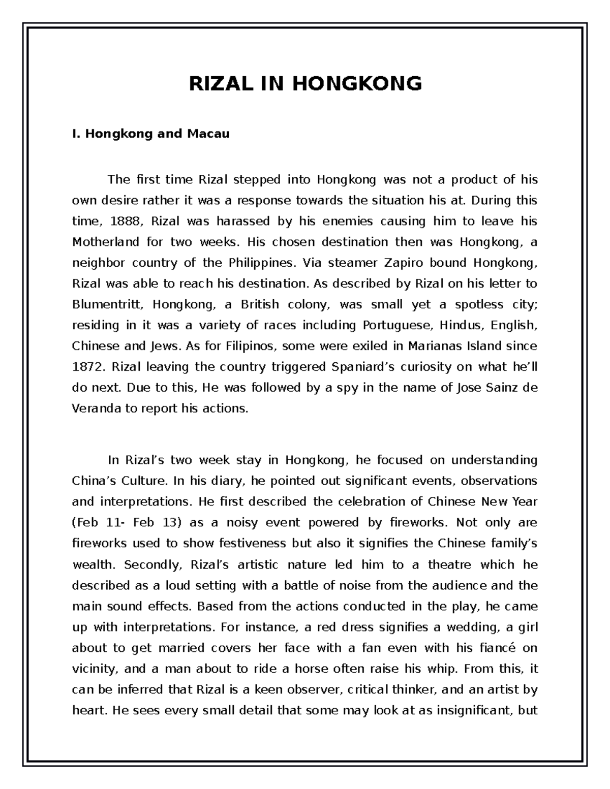 Rizal IN Hongkong - Research about Formalities and Salutation in arnis ...
