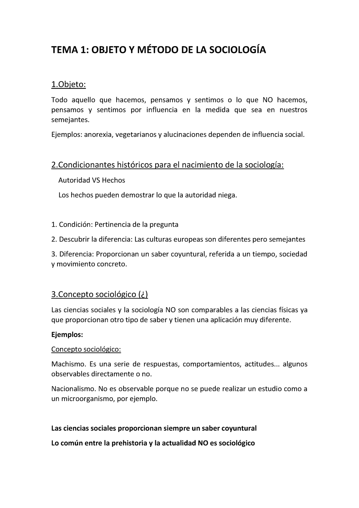 TEMA 1 Sociologia - Apuntes Tema 1 - Warning: TT: Undefined Function ...