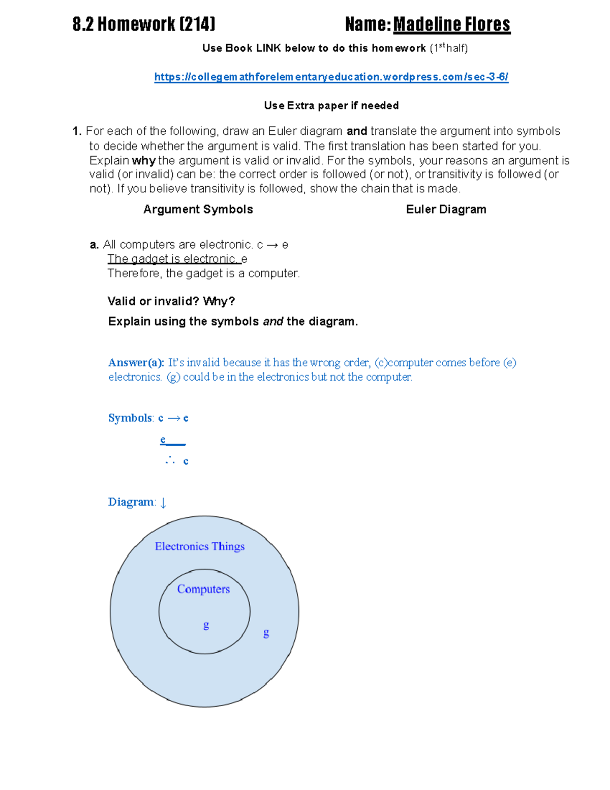 my homework lesson 8 page 245