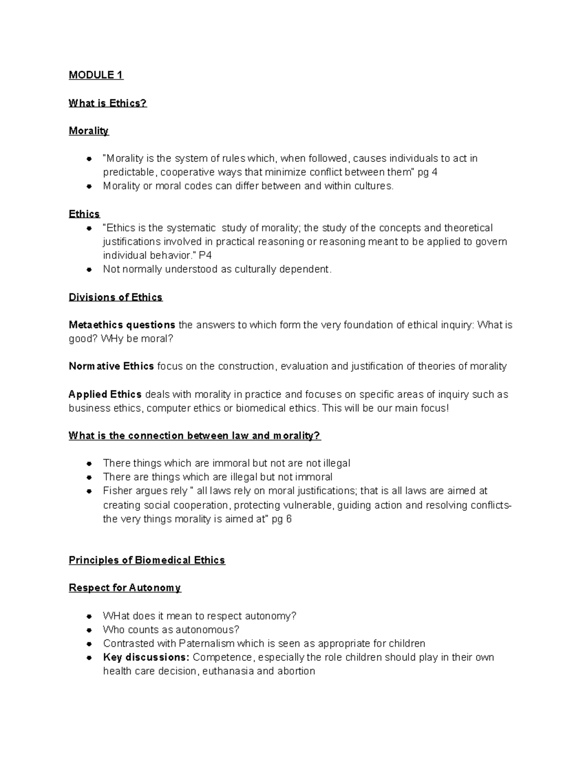 Module 1 And Module 2 - Notes - INDG 1001H - TrentU - Studocu