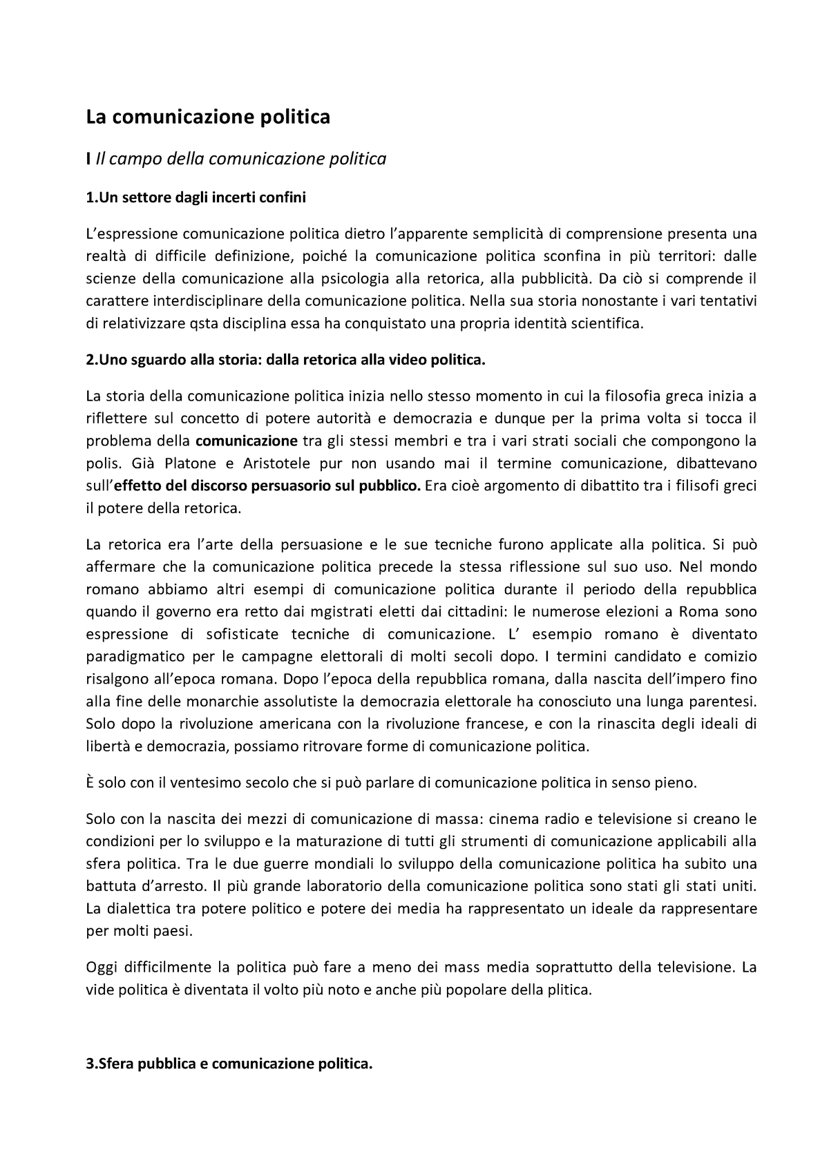 La Comunicazione Politica Mazzoleni Pdf - La Comunicazione Politica I ...