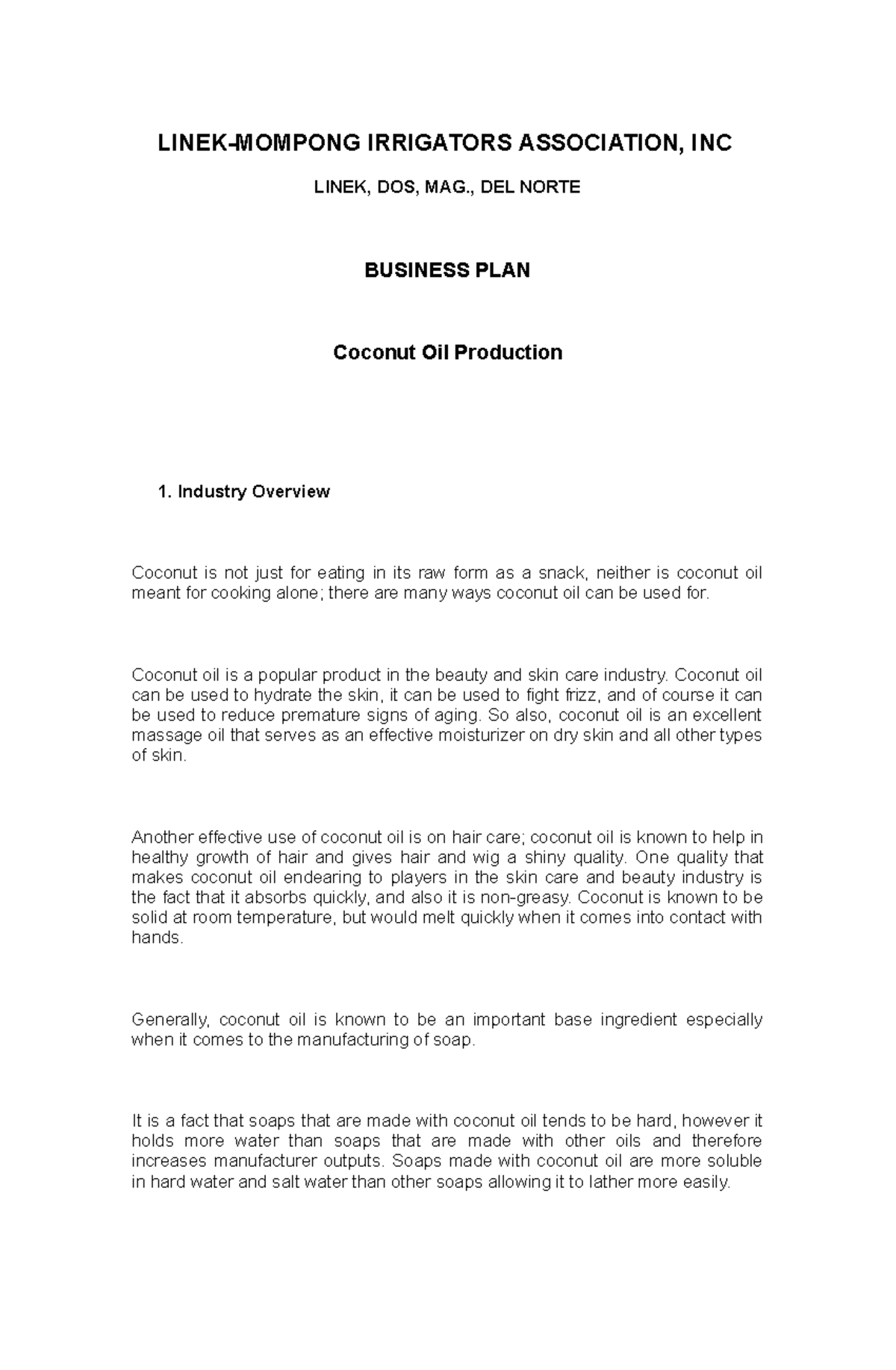 02BP Linek Mompong Irrigators AssociationINC Revised LINEK